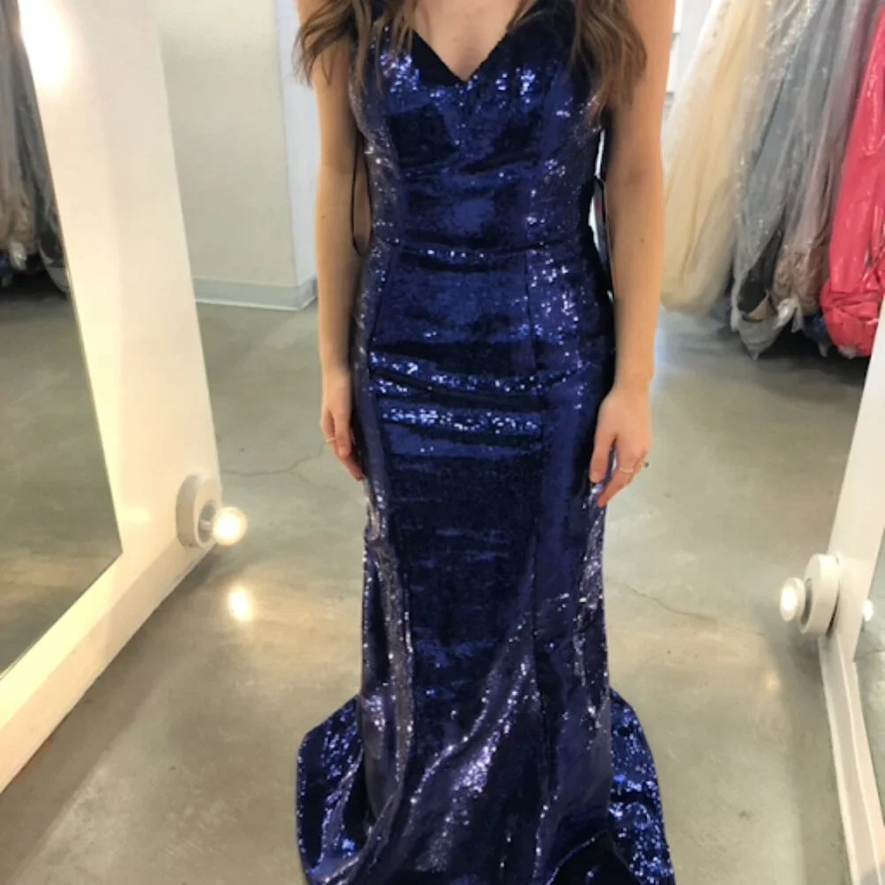 Colette for Mon Cheri CL12051 prom dress size 00 - Picture 5 of 9